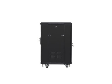 LANBERG Rack ormar 19" 15U 600×600 stojeći, crni